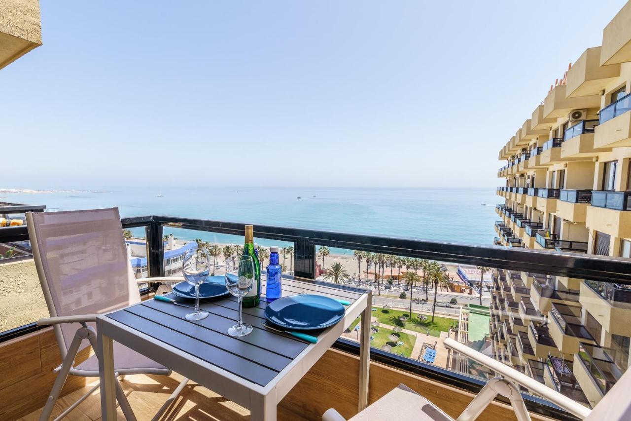 בנאלמדנה Amazing Views Beachfront Apartment With Swimming Pool מראה חיצוני תמונה